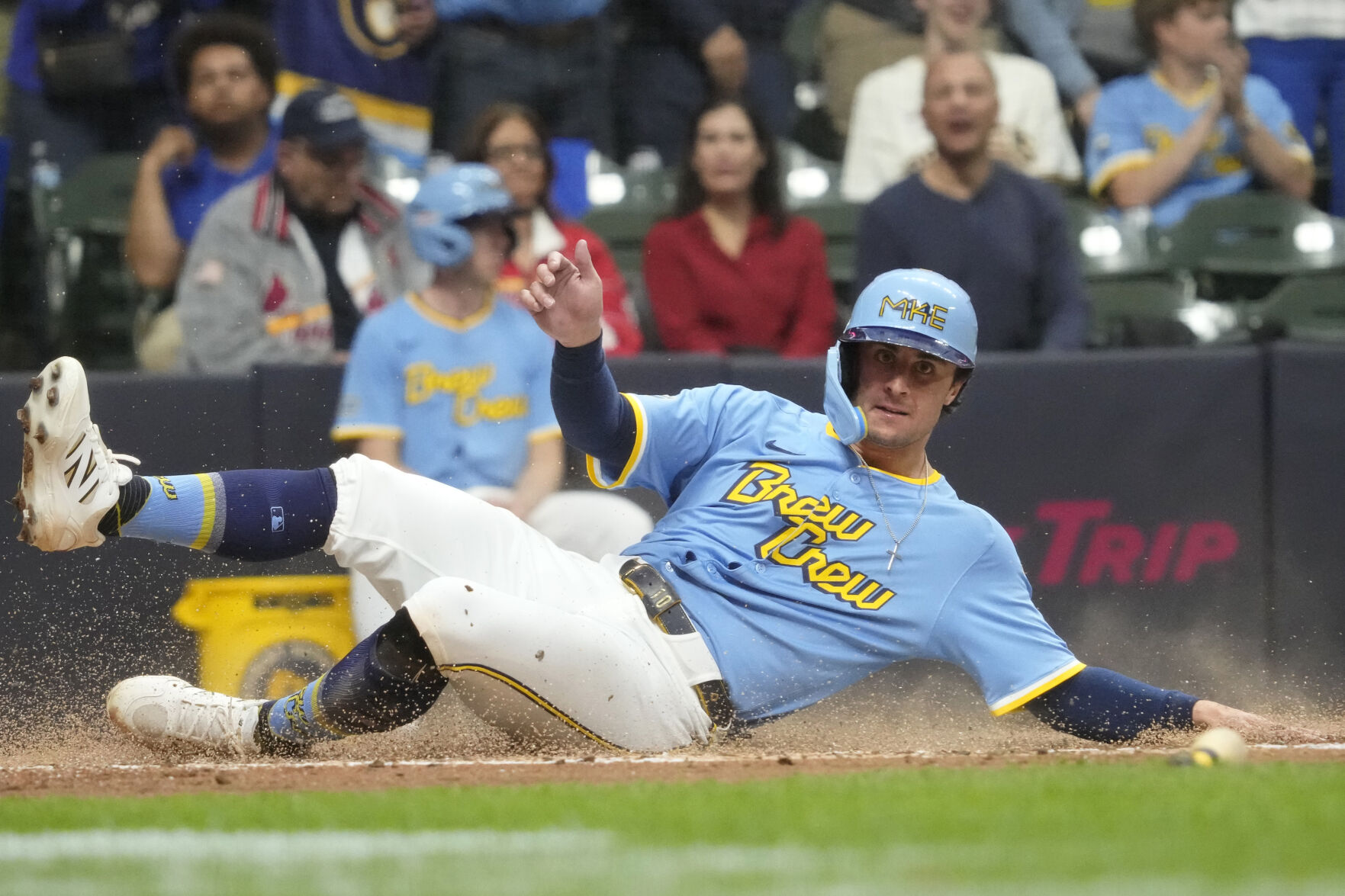 Cardinals Brewers Baseball